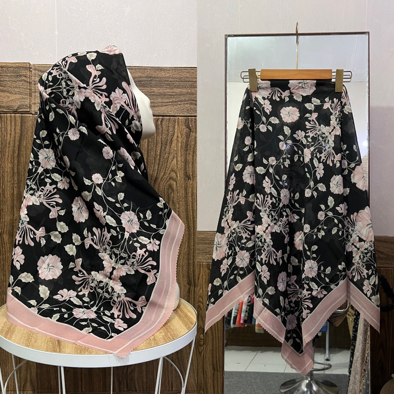 MATAHARI (73RT) ใหม่ล่าสุด MOTIF VOAL HIJAB/ DENAY MOTIF SQUARE VOAL HIJAB/ใหม่ล่าสุด MOTIF VOAL SQU