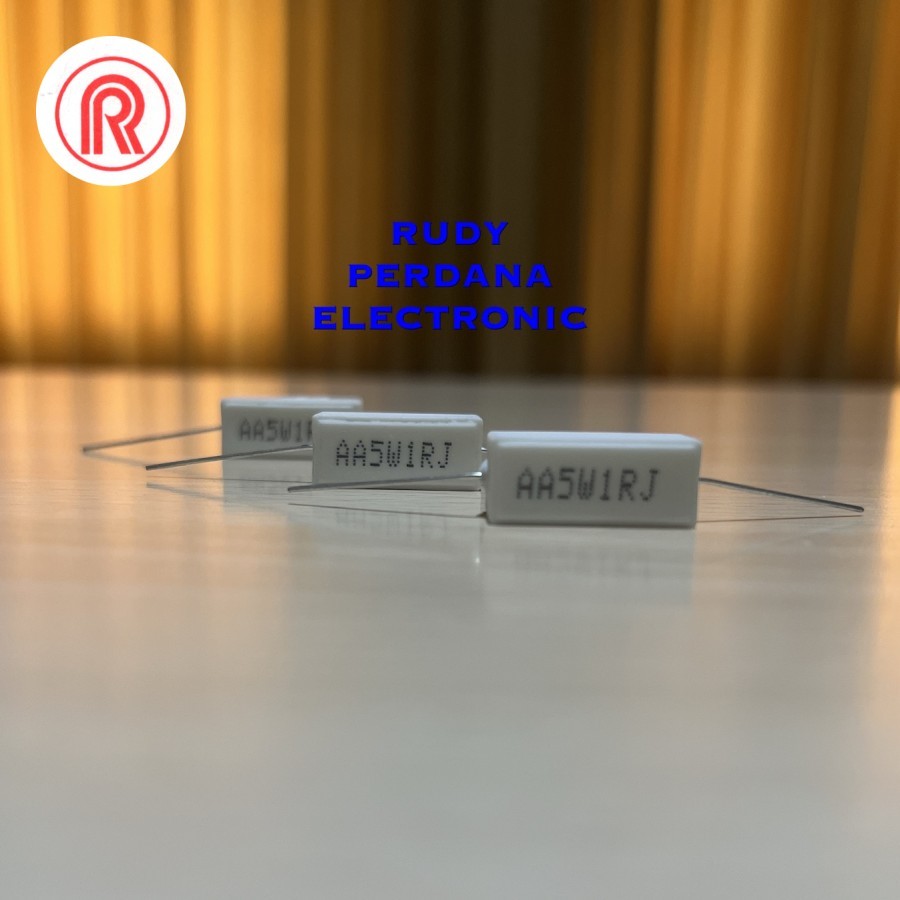 5 วัตต์ 5W 1OHM 1 OHM 1R RESISTOR