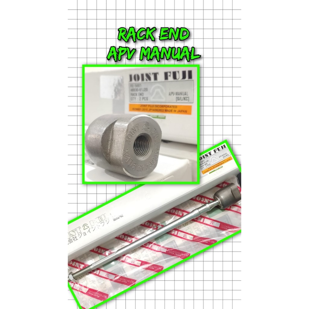 Rack End Long Tie Rod Suzuki APV Manual RE-5691