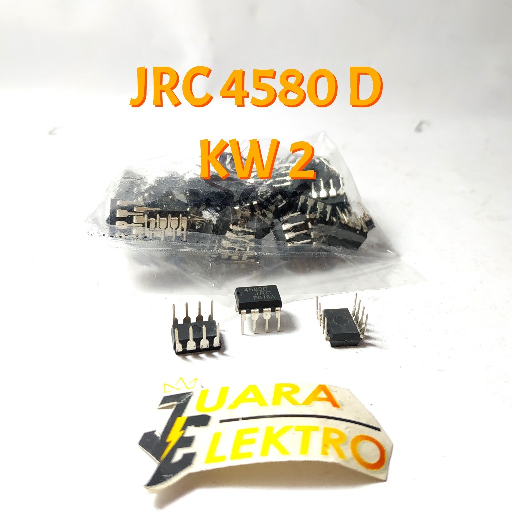 Circuit แบบบูรณาการ (IC) JRC 4580 D KW 2 | Ic JRC4580D KW 2