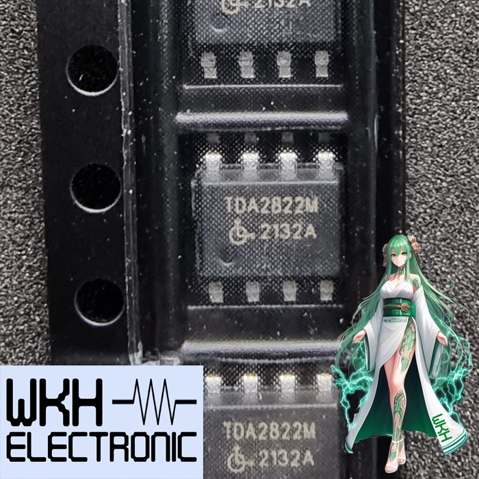 IC TDA2822M SMD TDA2822 TDA 2822 SOP8 เครื่องขยายเสียงคู่