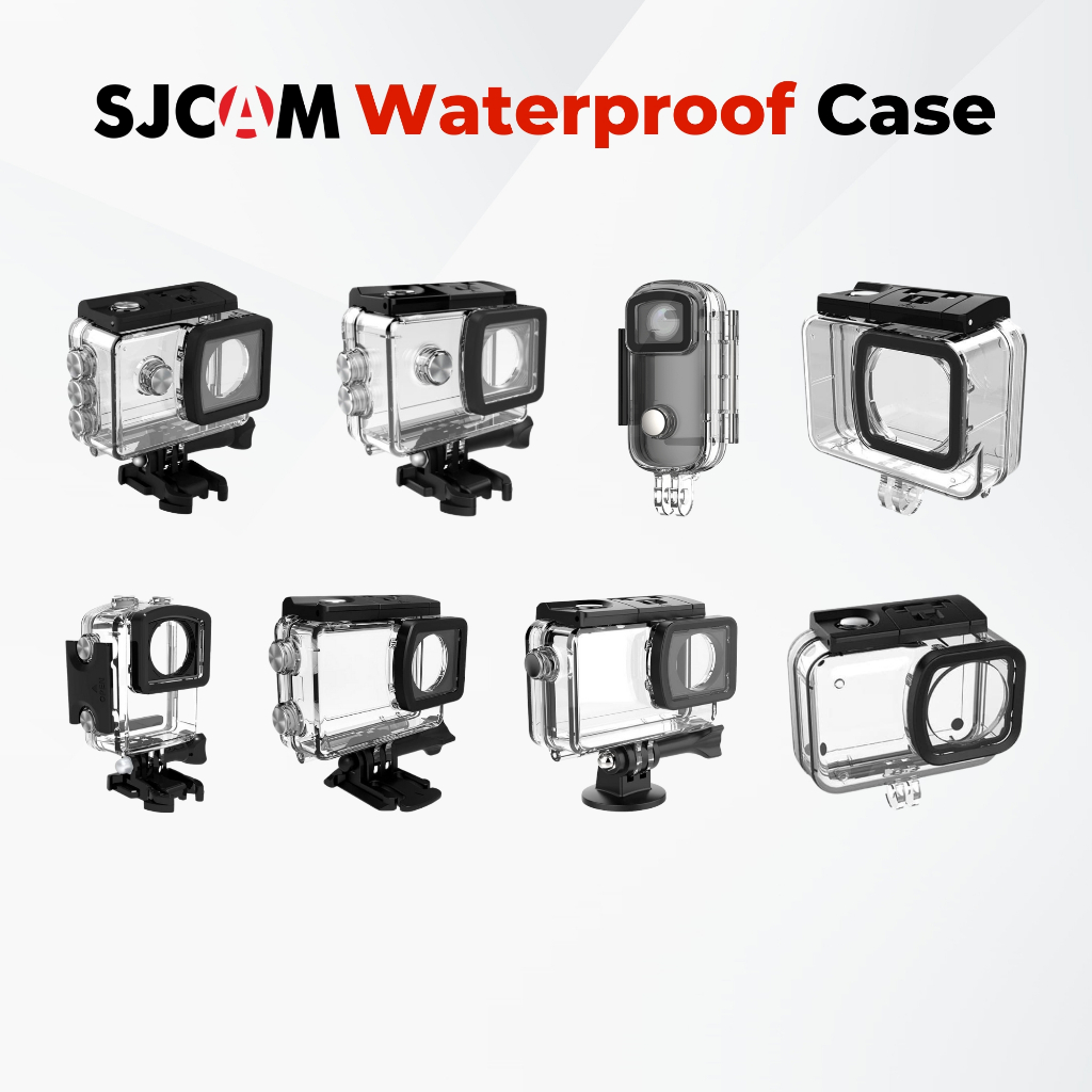 SJCAM เคสกันน้ํา SJ4000 SJ5000 SJ6 SJ8 SJ9 SJ10 C100 M20 Series กันน้ํา