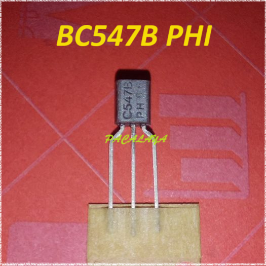 BC547B BC547 BJT NPN 45V 100mA PHILIPS ของแท้