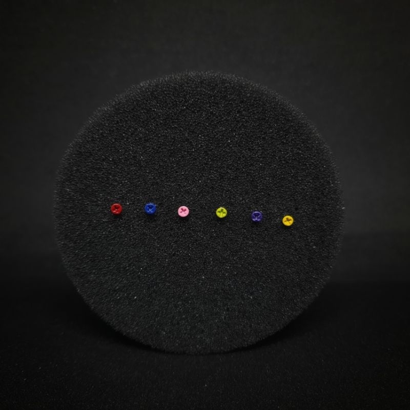 C B80 สลักเกลียวแล็ปท็อป 1 ชุด มี 6 ชิ้น - KASTEM WORKS