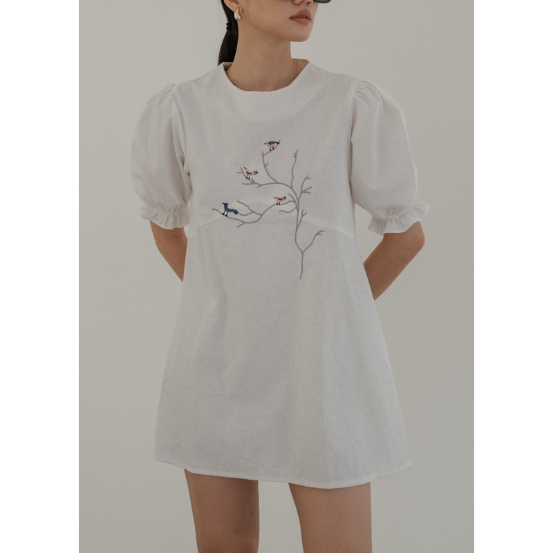 Suzy Dress สีขาว****