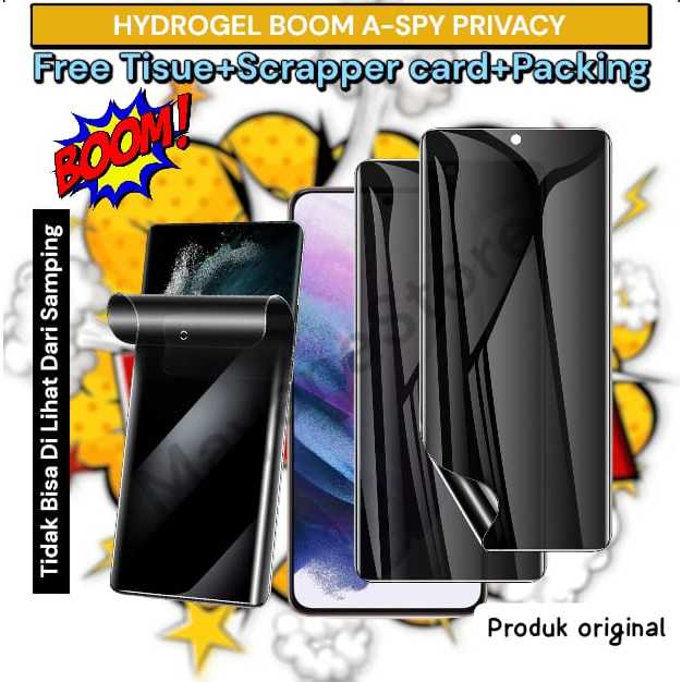 ลายาร์ มาย$ บูม!! HYDROGEL A-SPY PRIVACY SONY Xperia 1 Mark i - ii - iii / Experia 5 Mark ii - iii /