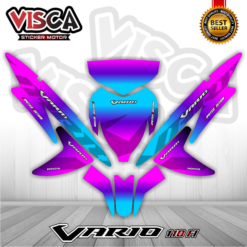 Decal Vario 110 Fi Led Full Body สติกเกอร์ Vario 110 Fi Led Full Body Striping Vario 110 Fi Led Full