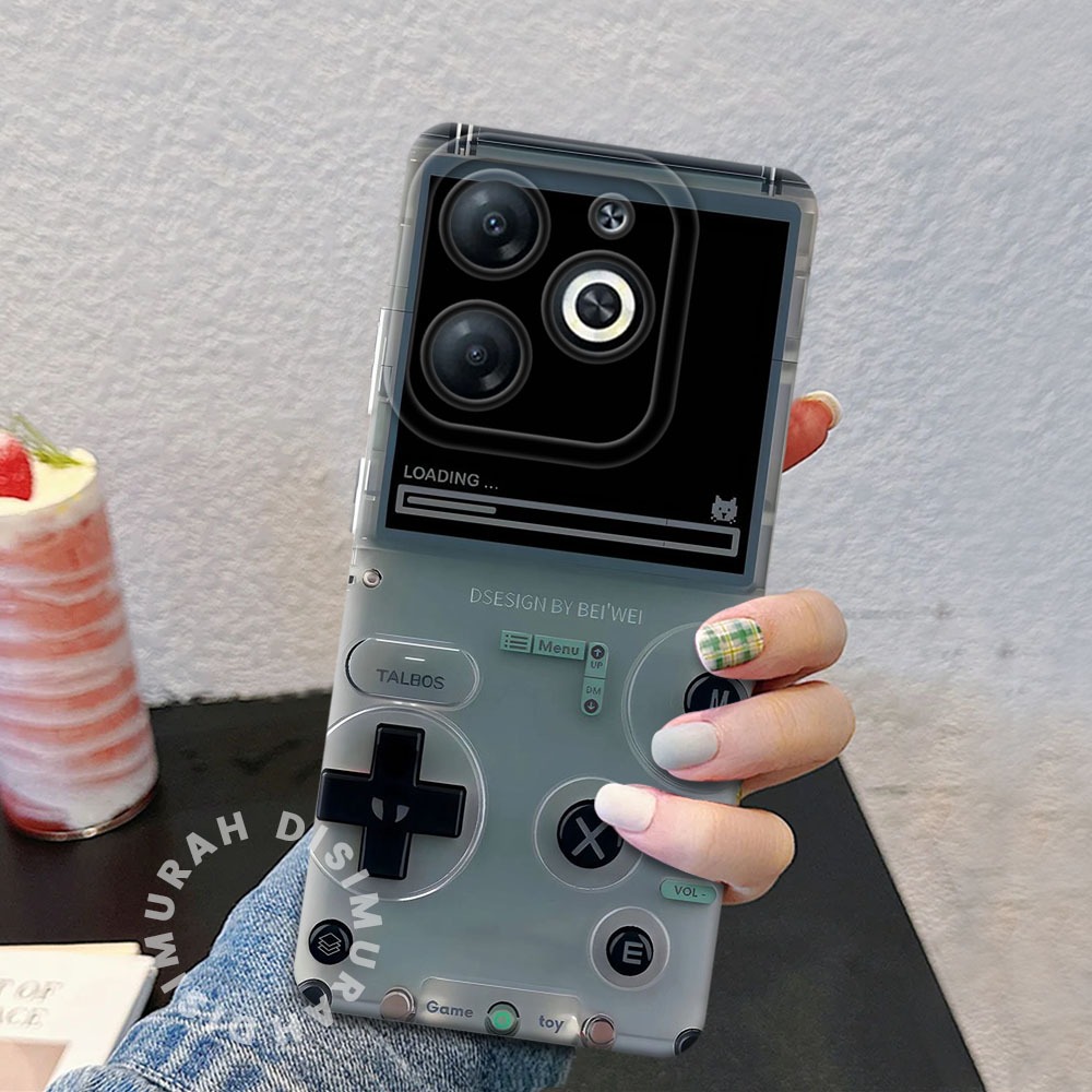 HP Infinix Hot 40i Phone Case - Fashion Case Game (SH01) - ประเภทอื่นทางแชท - ล่าสุด - ถูก - Rubber 