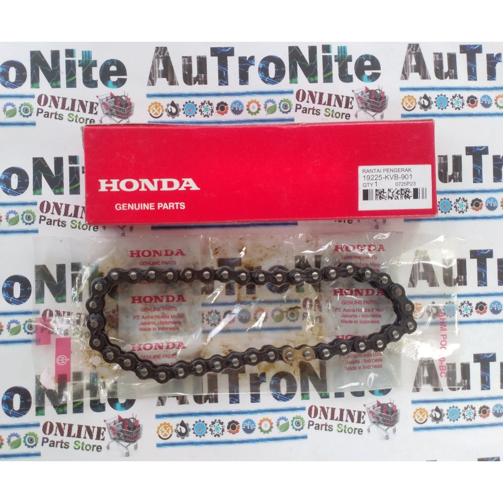 โซ่ปั๊มน้ําไดรฟ์ 40L 19225-KVB-901 เดิม Honda Vario 110 Techno คาร์บูเรเตอร์ 19225KVB901