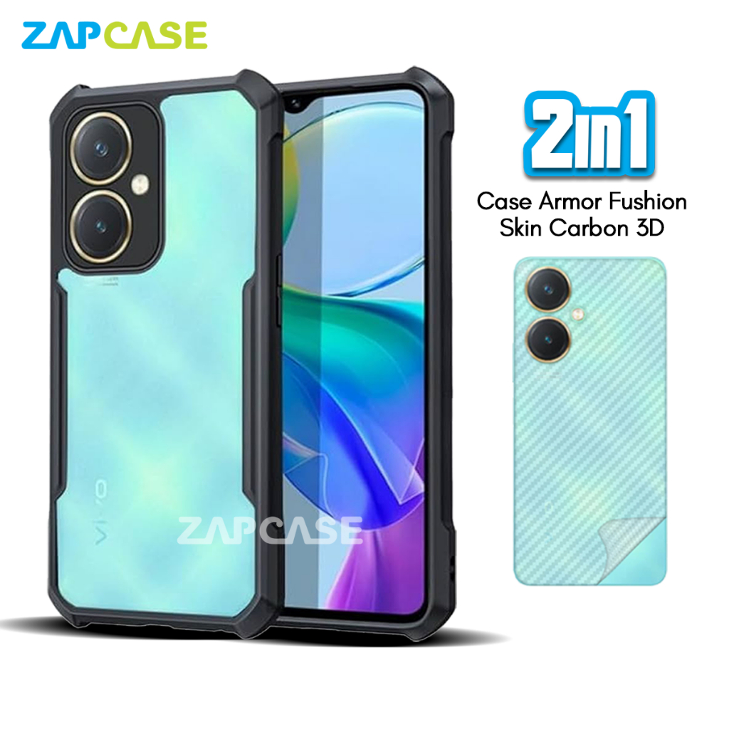 เคส Vivo Y27 4G ฟรีคาร์บอนผิว