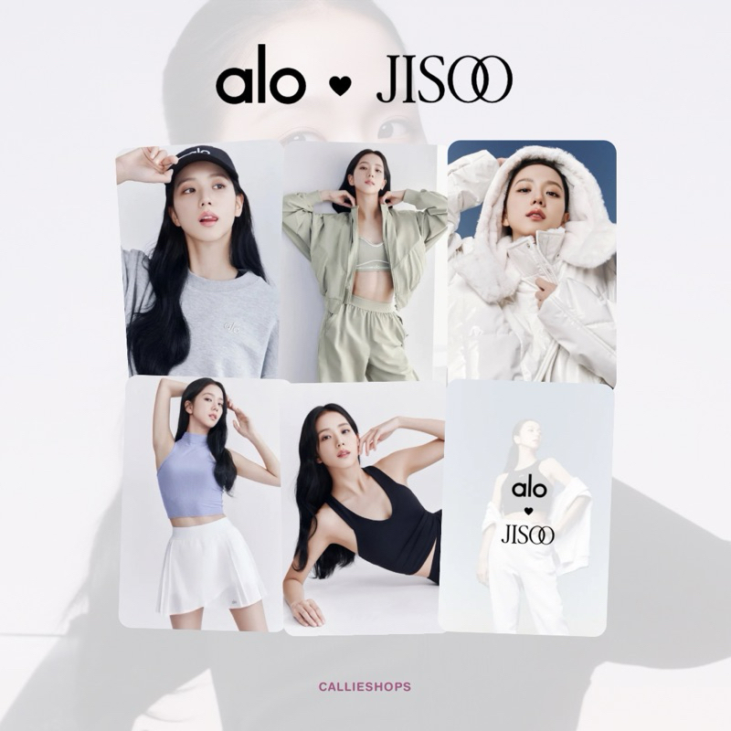 [SET] Jisoo X ALO UNOFFICIAL PHOTOCARD JISOO BLACKPINK BP