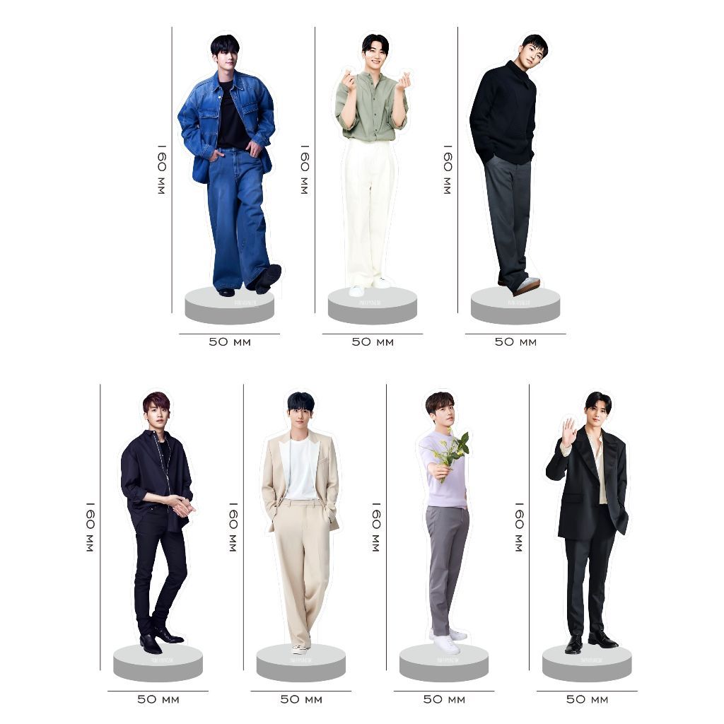 STANDEE รูป KPOP KDRAMA AKTOR PARK HYUN SIK