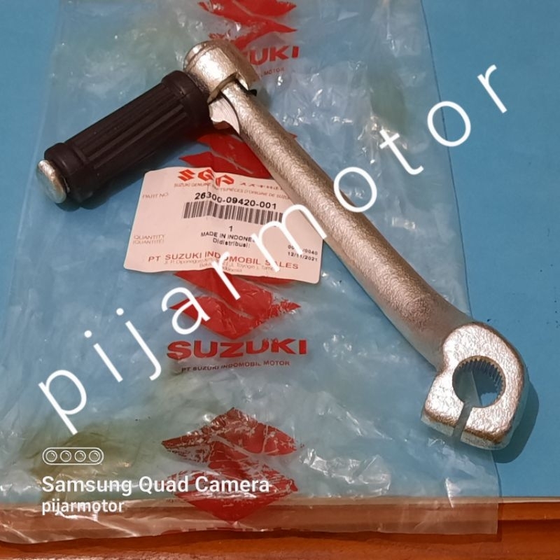 คันเหยียบ Kick Starter Suzuki RC 80 100 Bravo Sprinter Crystal Tornado Silver