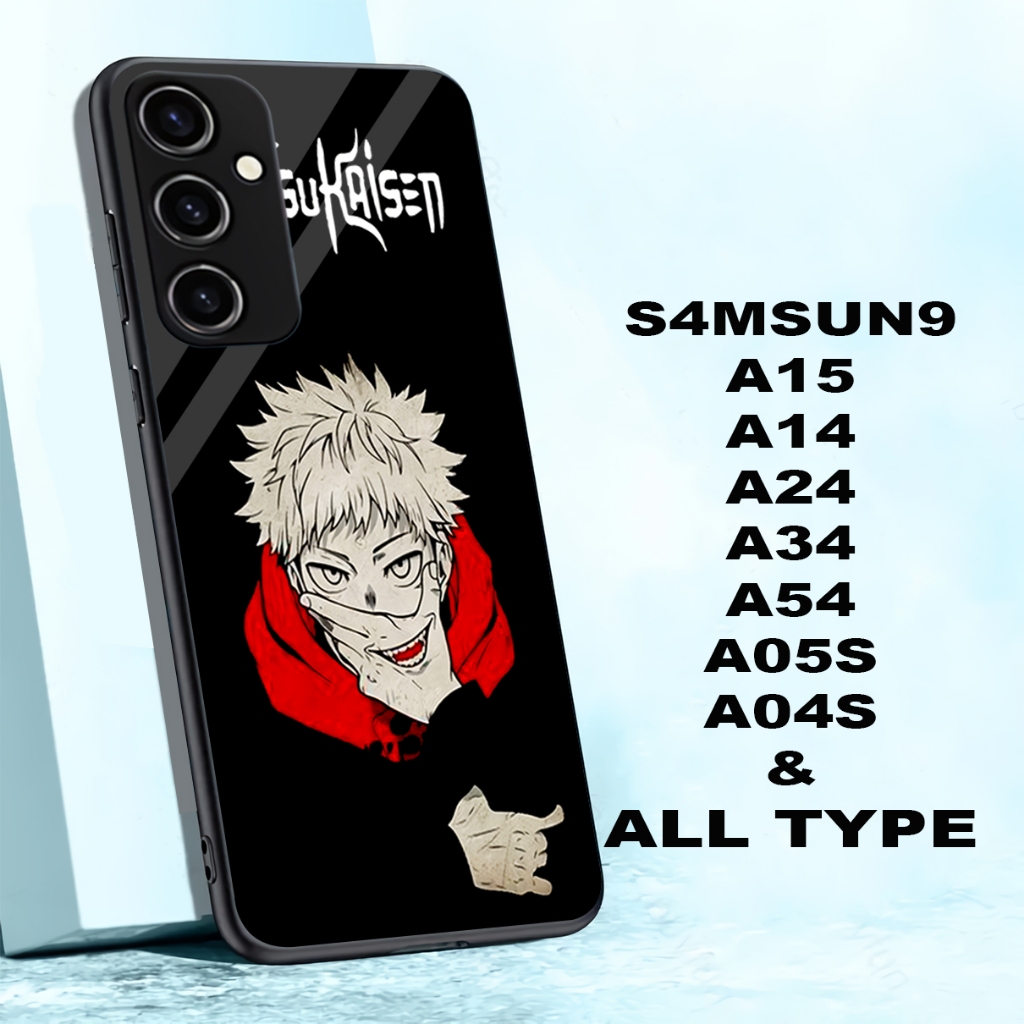 15 MOTIFS ANIME JUJUTSU KAISEN /Softcase เงามัน SAMSUNG A15 และ ALL TYPE A25/A05s/A04s/A14/A24/A34/A