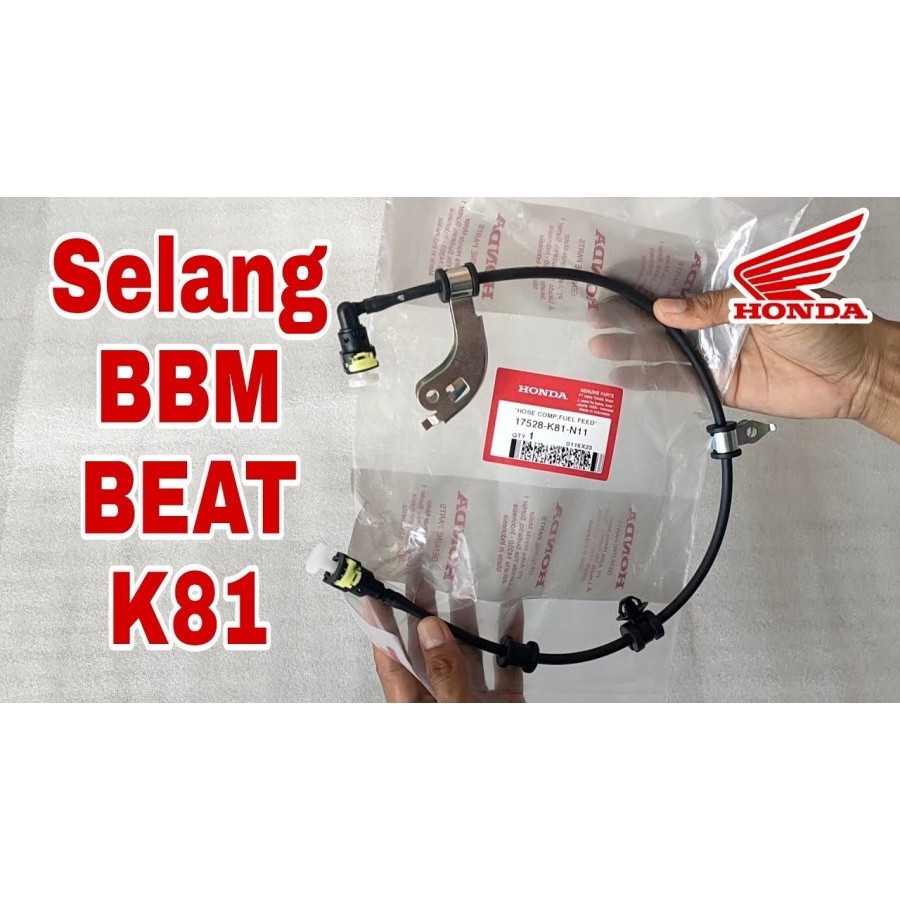 สายน้ํามันเบนซิน – BeAT Sporty eSP, BeAT eSP New (K81) - 17528K81N11