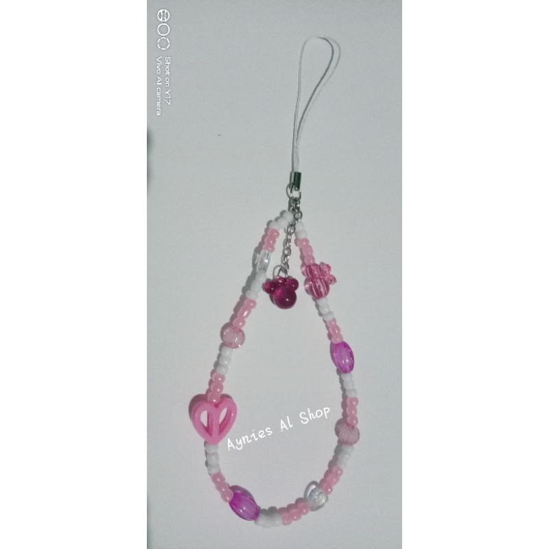HP Kechain Love Cherry Phone Strap