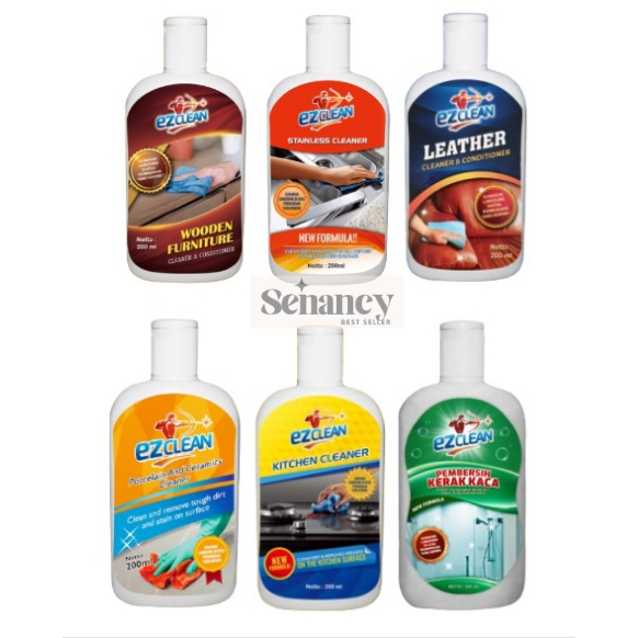 Ezclean ขจัดตะกรัน 6 ขวด Choice Of Variant Cleaning Care