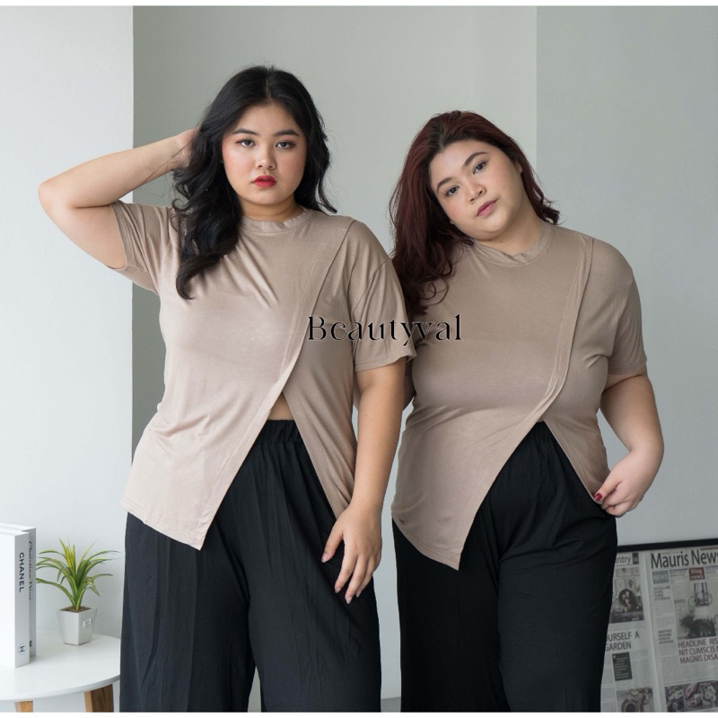 Preloved Jolie slit top beautyval store