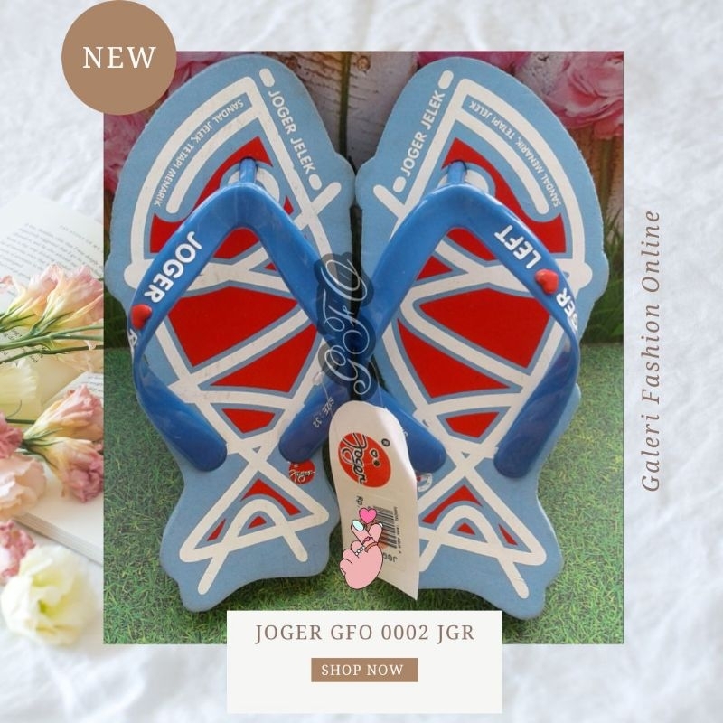 รองเท้าแตะ Joger Fish Blue GFO 0002 JGR