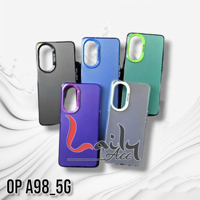SOFT CASE IMD SO COOL OPPO A98 5G SILICON HARDCASE HOLOGRAM