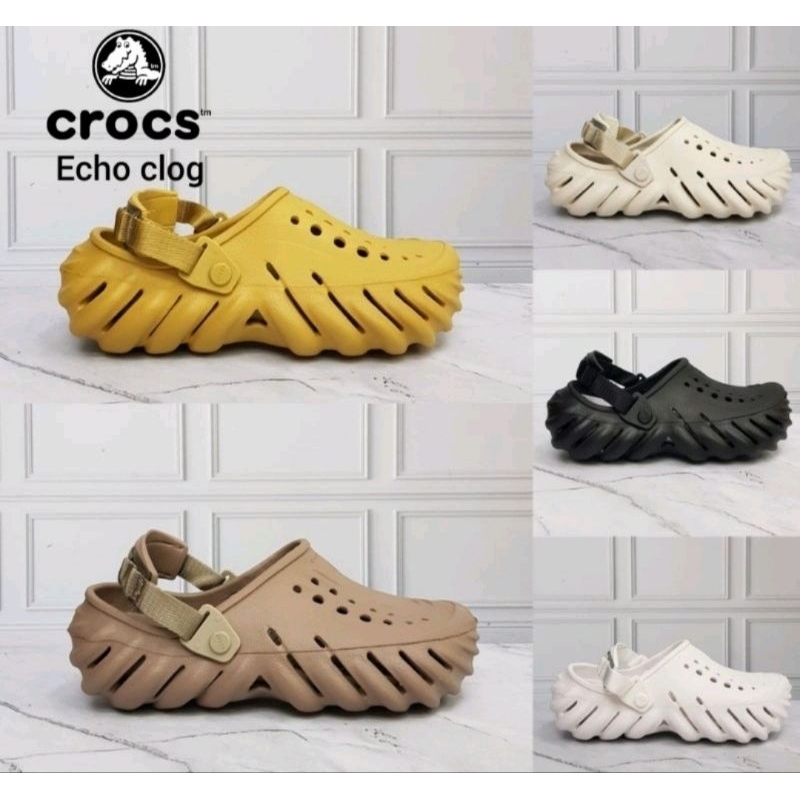 Crocs Echo / Crocs Echo รองเท้าแตะผู้ชาย / Crocs Echo Unisex
