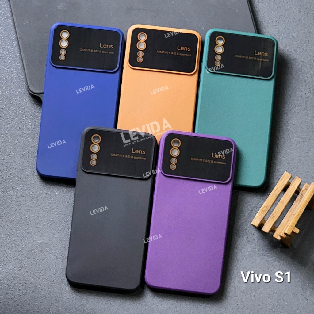 เคส Vivo S1 Vivo S1 Pro เลนส์ใหญ่ Macaron Vivo S1 Vivo S1 Pro