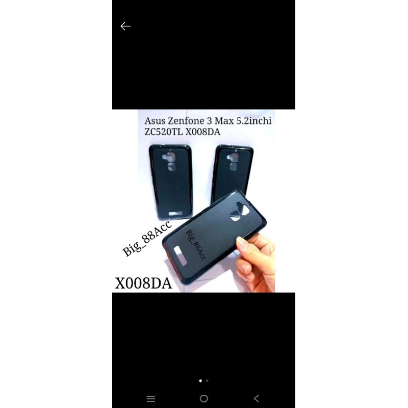 Softshell Silicon Asus Zenfone 3 Max 5.2 นิ้ว ZC520TL X008DA Tpu Pudding