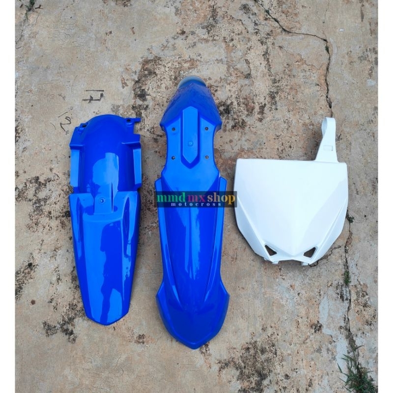 บังโคลนหน้าและกระดานตัวเลข yz 85 ใหม่ บังโคลนหลัง yz85 2016