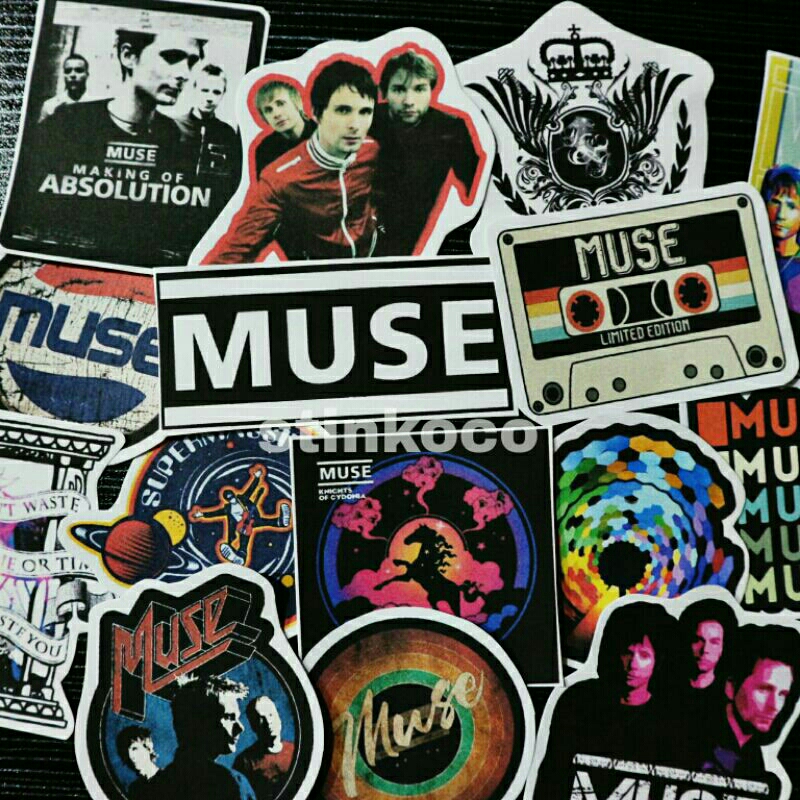 [15 ชิ้น] MUSE BAND STICKERS CONTAIN 15 สติ๊กเกอร์