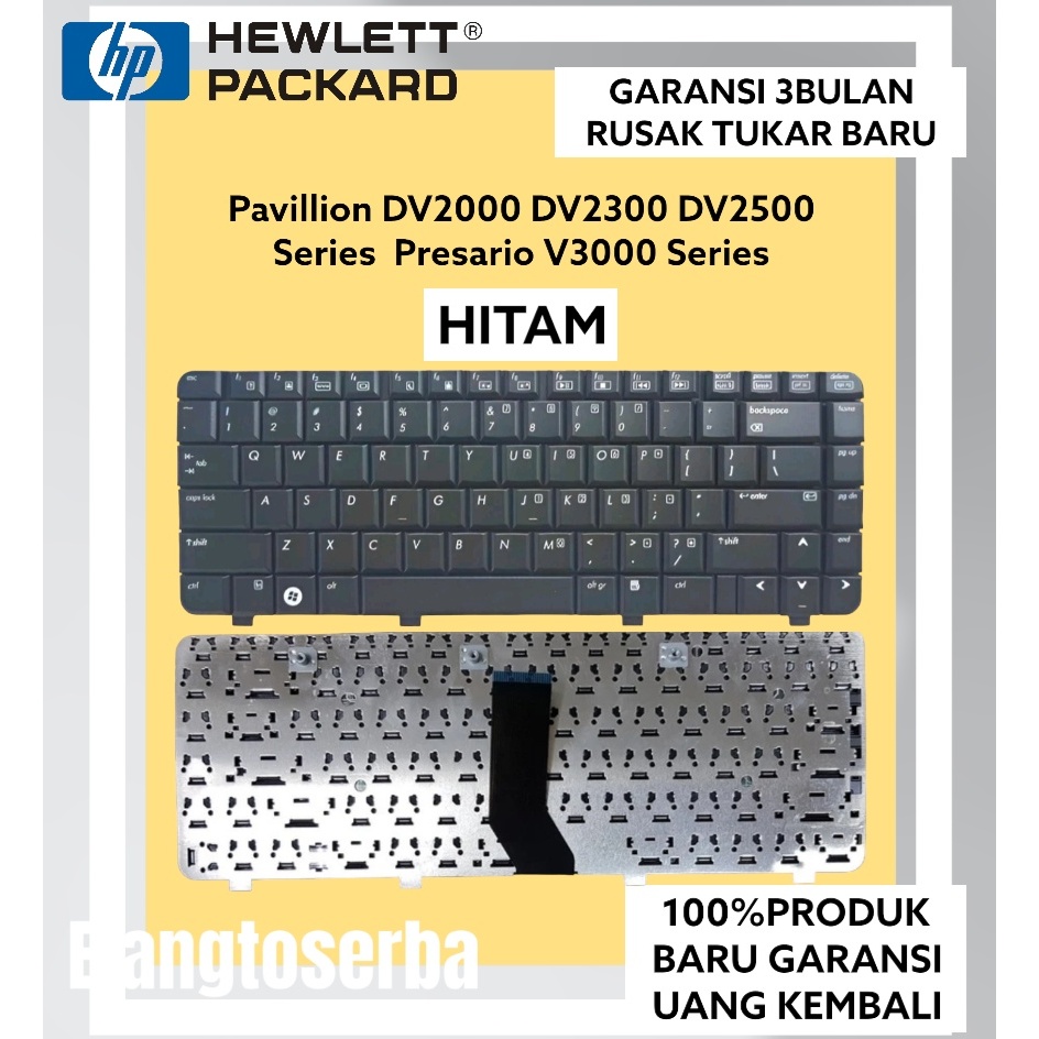 คีย์บอร์ด HP ของแท้ COMPAQ Presario V3000, V3500, V3700 Pavilion dv2000