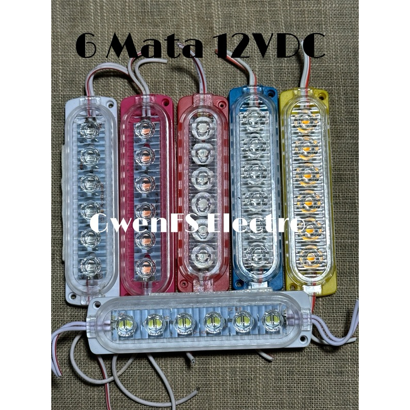 MATA 6-Eye 12VDC อัลตราโซนิก 6-Eye 12V 1.2W ไฟ LED