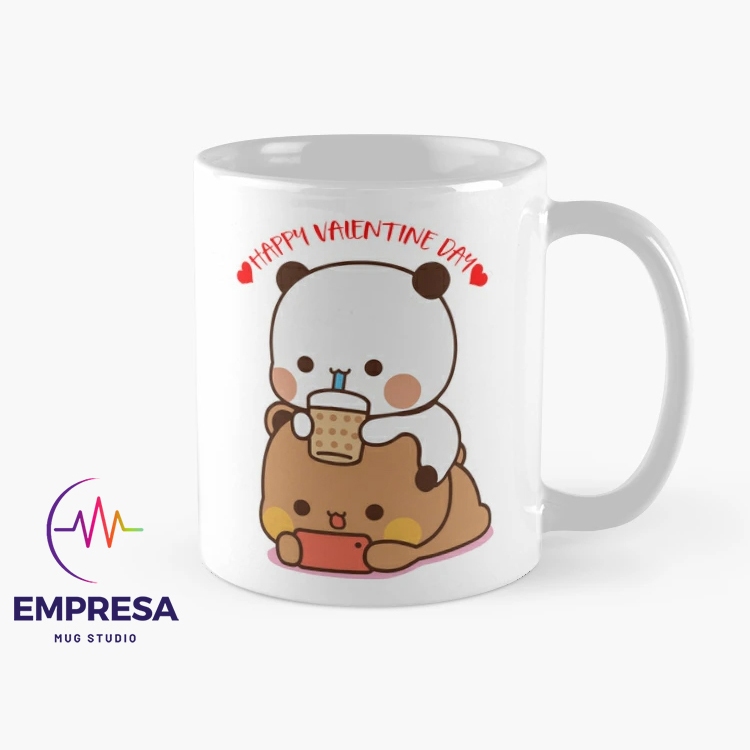 Bubu And Dudu Muaah Love You ของขวัญแก้วกาแฟวันวาเลนไทน์ที่มีความสุข