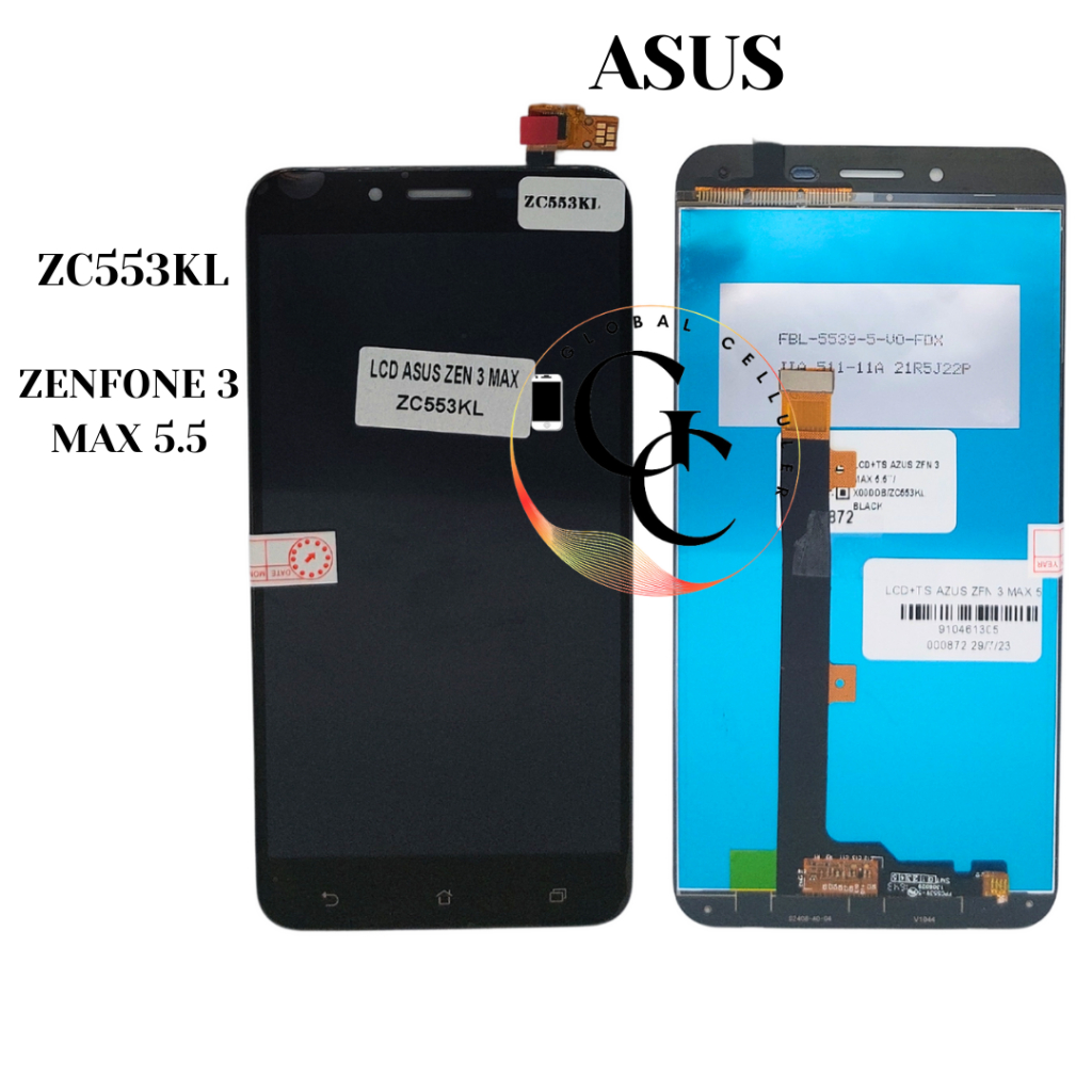 Lcd Asus Zenfone 3 Max 5.5 ZC553KL Original ( หน ้ าจอสัมผัส Lcd )