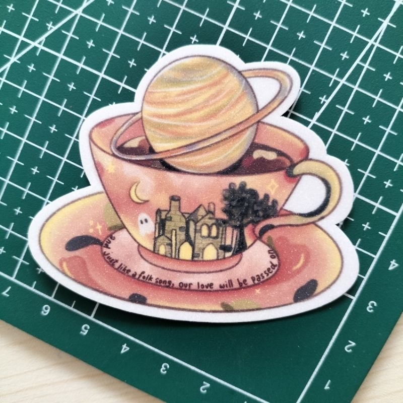 สติ๊กเกอร์ Taylor Swift Diecut (อัลบั้ม Seven, Folklore)