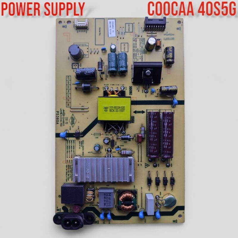 Coocaa MESIN Psu - POWER SUPPLY - หม้อแปลงทีวี 40S5G