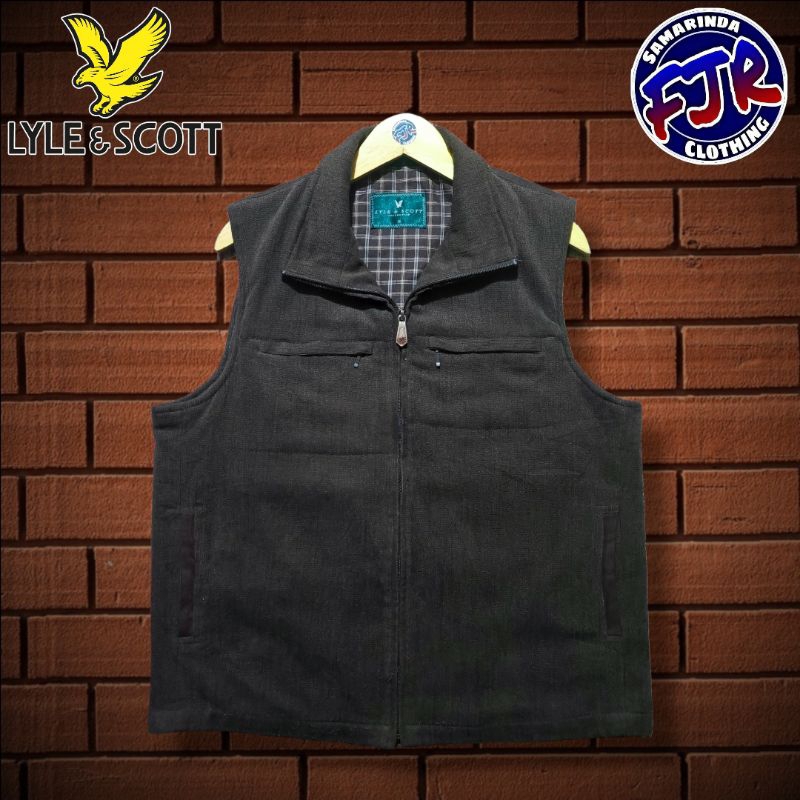 Lyle & Scott Wool Vest ต้นฉบับ