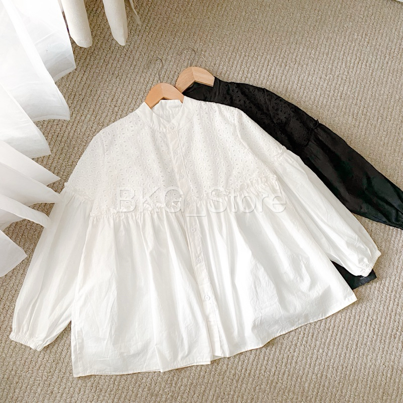 KATUN JIWON BLOUSE / ผ้าฝ้ายปักลายระดับพรีเมียม