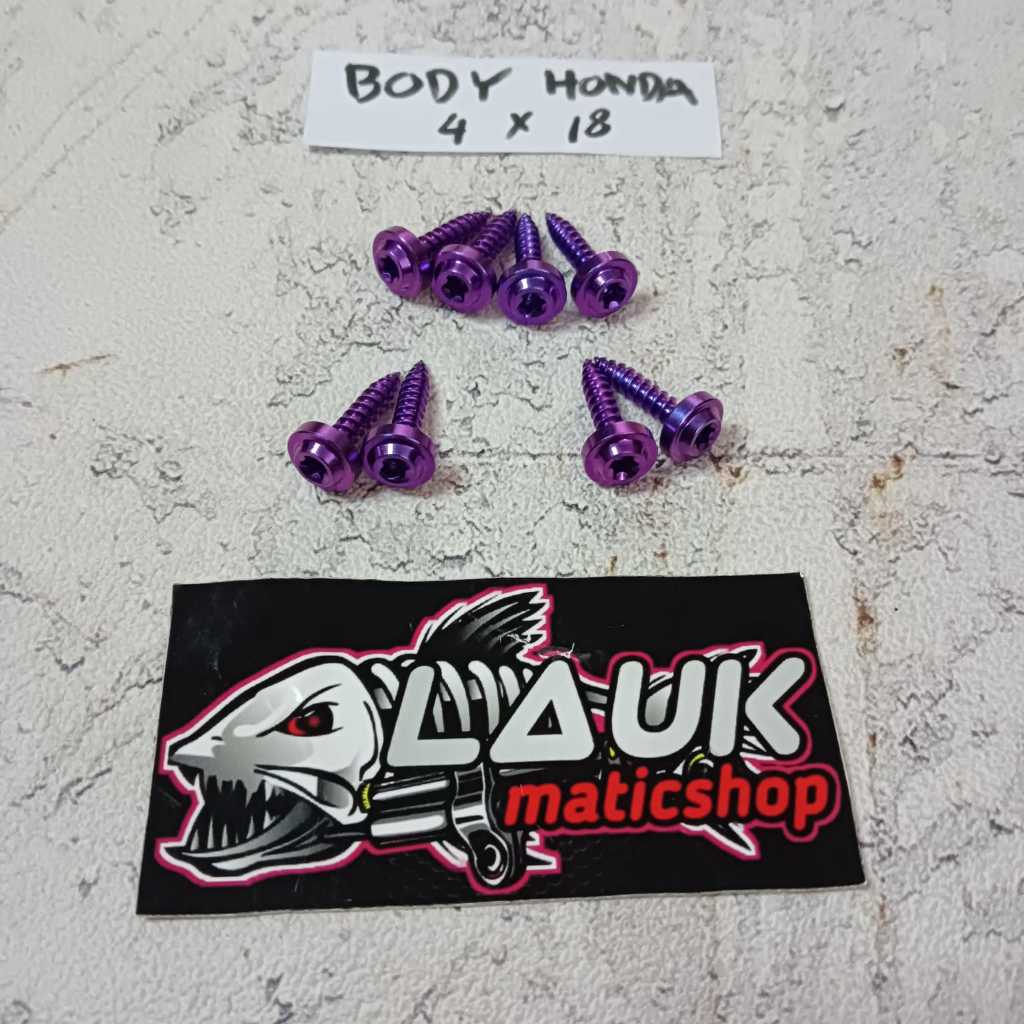 VIET HONDA TITANIUM BODY BOLT / HONDA VIET TITANIUM BODY BOLT