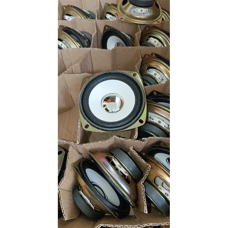 3 INCH 4 OHM 10 วัตต์ MINI SOUND SPEAKER สีขาว