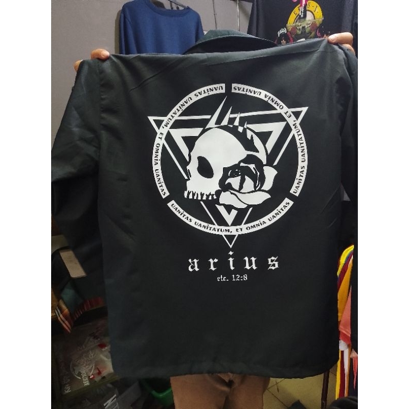 AOI เสื้อแจ็คเก็ต / เสื้อฮู้ด / Varsity Arius Blue Archive