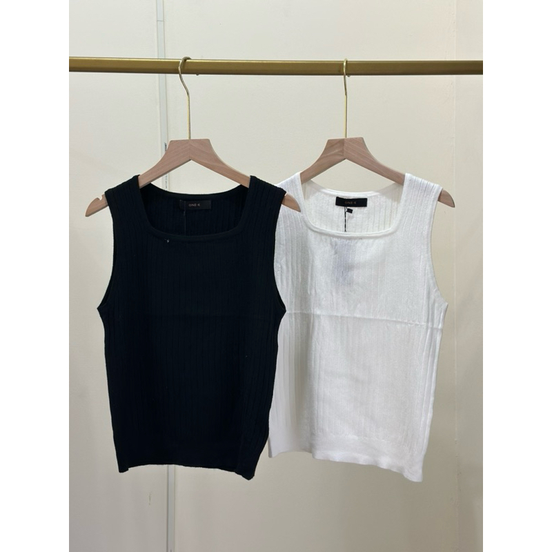 หนึ่ง-เค 117620 SQUARE KNIT TANK BANGKOK