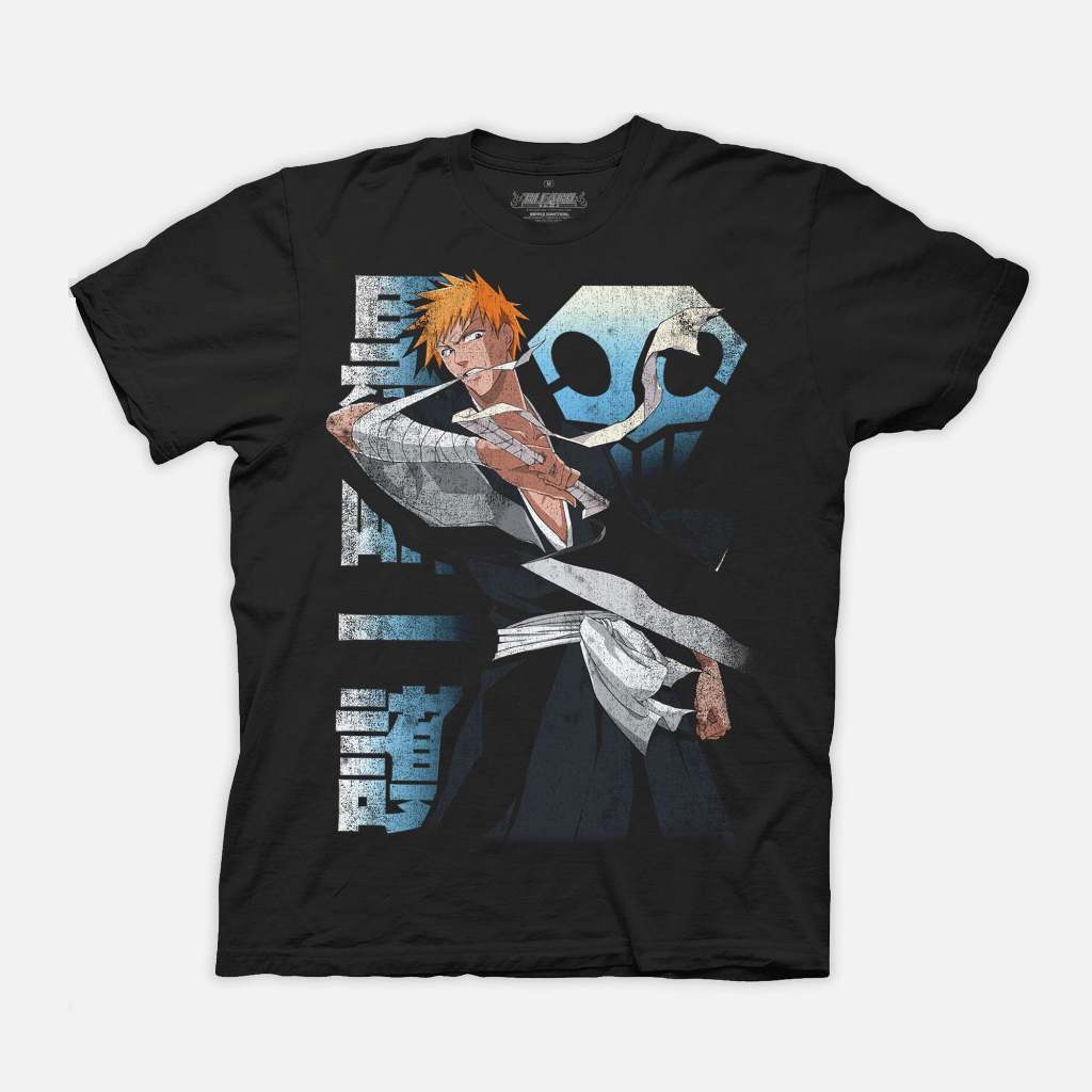 Bleach DISTRO Clothes---Ichigo-and-Aizens-Espada-T-Shirt---Crunchyroll-Exclusion!