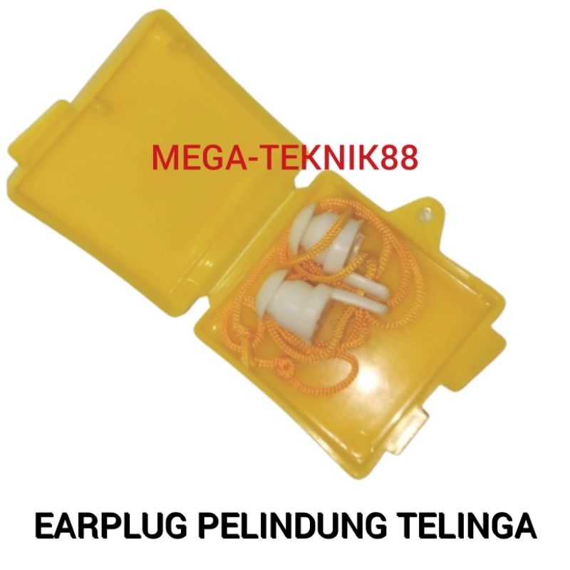 EARPLUG EAR PLUG YELLOW SQUARE EAR PROTECTION COVER