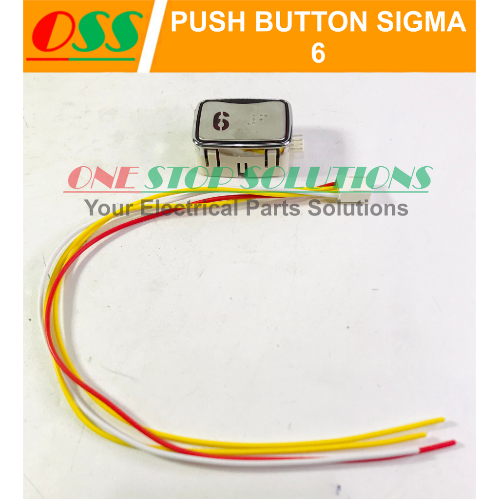 ปุ่มกด SIGMA PB-50 ELEVATOR PUSH BUTTON LIFT SIGMA 6