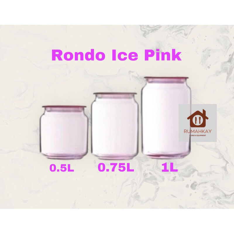 Luminarc Rondo Jar ขวดน้ําแข็งสีชมพู