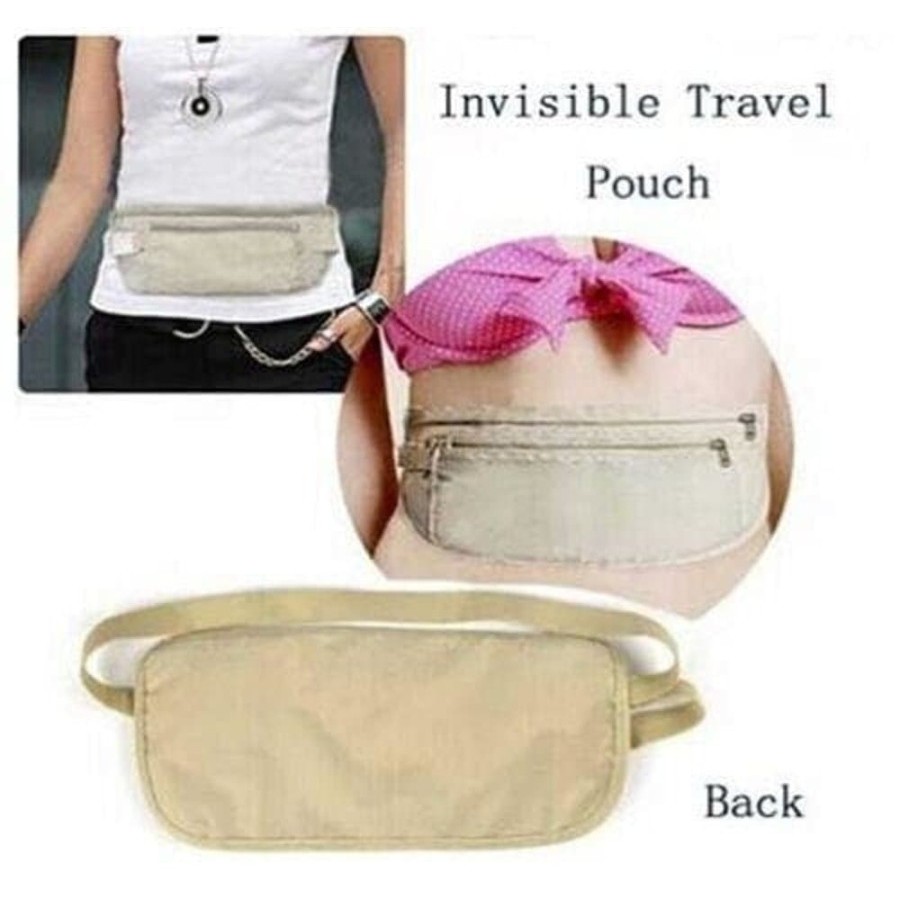 TRAVELING WAIST BAG UMROH WAIST BAG SPORTS WAIST BAG ANTI-THEFT WAIST WALLET TRAVEL WAIST BAG