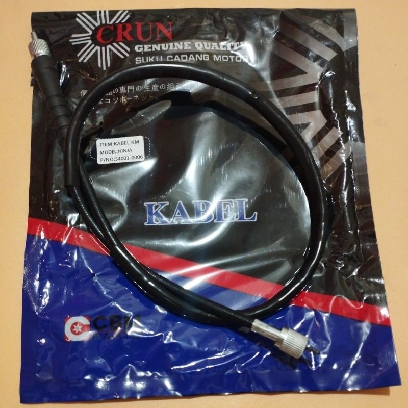 Crun Ninja Kilometer Cable R RR SS /Ninja 150r RR SS/Cable Speedometer Spidometer KM