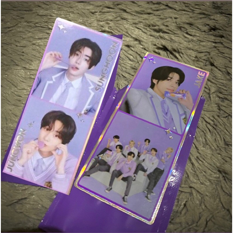 Pc Photostrip Jake Enhypen x Nabati Ahh goguma อย่างเป็นทางการ