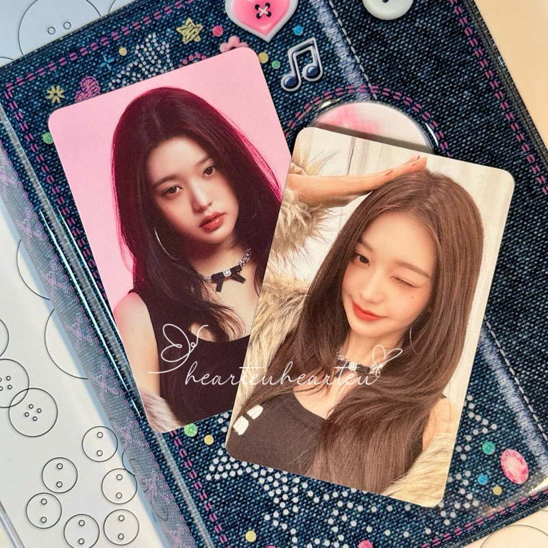 Hearteuhearteu 田 [READY STOCK INA] [OFFICIAL] IVE I田ve Photocards Jang Wonyoung จาก Starship Square 