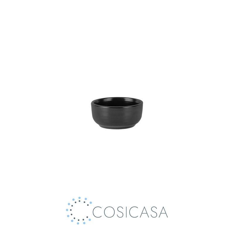 Hapita FUSION จานซอสสีดํา 7 ซม